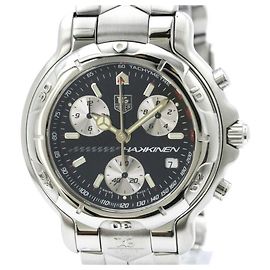 TAG Heuer 6000 Chronograph Mika Hakkinen Limited Watch CH1114 Outro