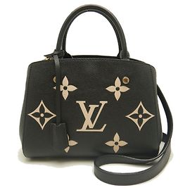 Bolsa Louis Vuitton Empreinte Montaigne BB Preto Monograma