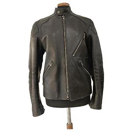 Burberry Brit Lederjacke Schwarz Schwarz