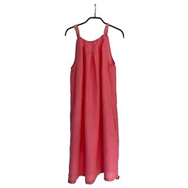 Robe d'été en lin 120% LINO rose corail Corail