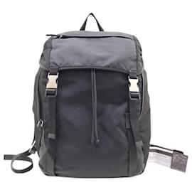 Prada Triangle Backpack 2VZ062 Black