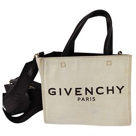 Borsa Givenchy G Tote Mini Nero Beige