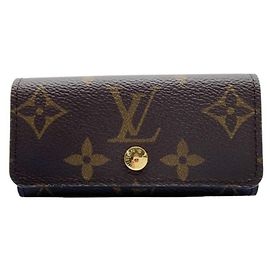 Louis Vuitton Brown Monogram Keycase Brown Monogram