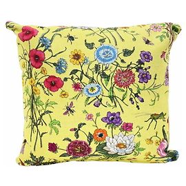 Cuscino Gucci Flora Multicolore Giallo
