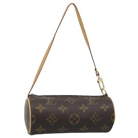 LOUIS VUITTON Pochette Monogram Papillon LV Auth 184344V Monograma