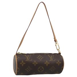 LOUIS VUITTON Pochette Monogram Papillon LV Auth 184345V Monograma
