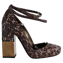Lanvin Tacchi marroni Marrone