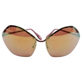 Autre Marque Occhiali da sole marroni Marrone