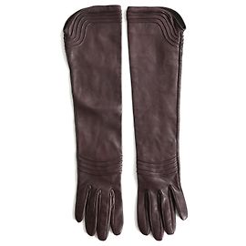 Gucci x Tom Ford Fall 2003 Brown Leather Opera Gloves Brown