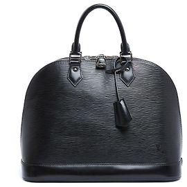 Louis Vuitton Alma MM Cuir Epi Noir Noir