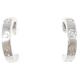 Orecchini a lobo Mini Love in oro bianco Cartier Altro