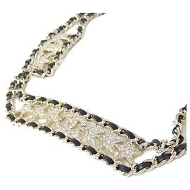 Collar Chanel AB9808 Negro Dorado