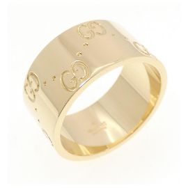Gucci Icon Band Ring 18K Yellow Gold Other