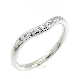 Tiffany & Co. Curved 9P Band Ring Other
