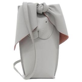Bolsa de Ombro Loewe Bunny Pocket Marrom
