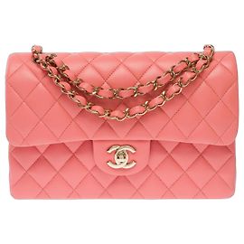 Bolsa CHANEL Timeless/Classique em Couro Rosa - 103587 Rosa