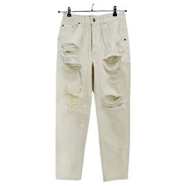Jeans branco rasgado Iro Branco