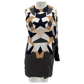 Top asimétrico Givenchy de viscosa multicolor Multicolor