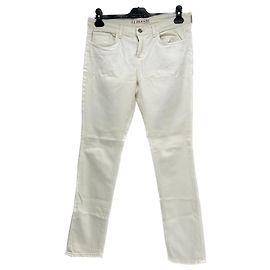 Vaqueros J Brand blancos de algodón talla 30 Blanco