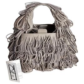 Polène Numéro Neuf Mini Bolso de Mano - Edición Wilo Gris pardo