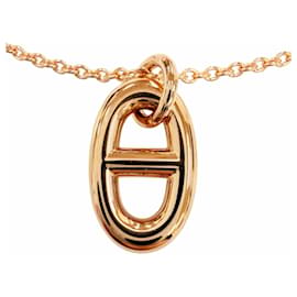 Hermès Collier Hermes Farandole PM Chaine d'Ancre Doré