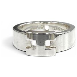 Hermès Anillo Hercules H-Motif Hermes Plata
