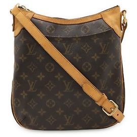 Borsa a Spalla Louis Vuitton Monogram Odeon PM Marrone