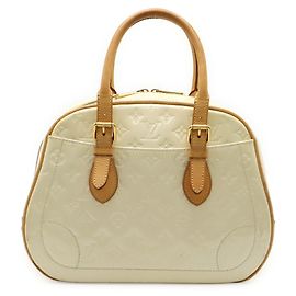 Bolsa Louis Vuitton Monogram Vernis Summit Drive Branco