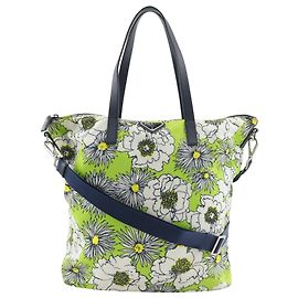 Sac satchel Prada Green Tessuto Stampato Vert Vert clair