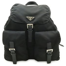 Sac à dos Prada Triangle Noir