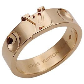 Louis Vuitton Ring in Roségold Golden