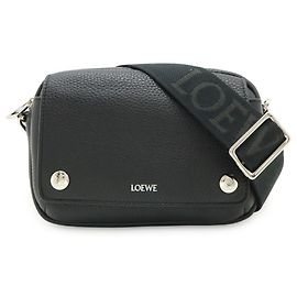 Piccola borsa a tracolla Loewe Pebble Nero