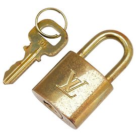 Ensemble de clés de cadenas Louis Vuitton Accessoire Doré Métallisé