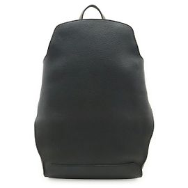 Hermès Hermes City Backpack Leather Black Black