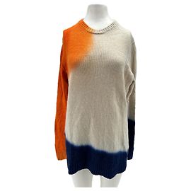Zadig & Voltaire Pull dégradé orange et bleu Orange