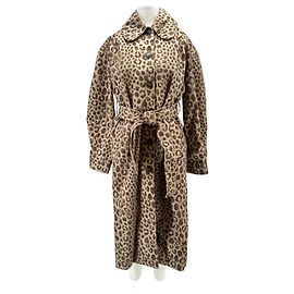 Rouje Trench leopardato "Gerard Savana" Marrone
