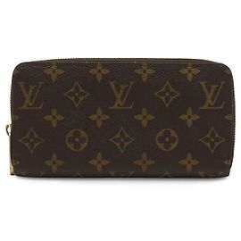 Portefeuille Zippy Monogram Louis Vuitton Marron