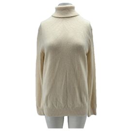 Autre Marque FROM FUTURE Rollkragenpullover aus Kaschmir beige Beige