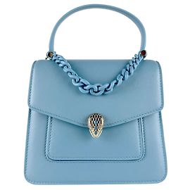 Bulgari Bvlgari Serpenti Forever Handtasche Light Blue Hellblau
