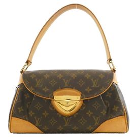 Bolsa de Ombro Louis Vuitton Monogram Beverly MM Marrom
