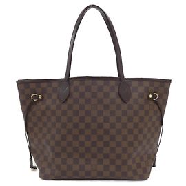 Bolsa Louis Vuitton Damier Neverfull MM Marrom