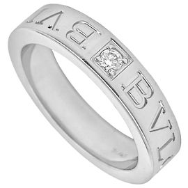Bulgari Anillo B.zero1 Essential en oro blanco de 18K de Bvlgari Otro