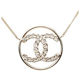 Chanel Coco Mark Rundhalskette Golden