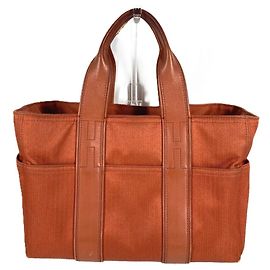Hermès Sac cabas Hermes Acapulco PM Orange