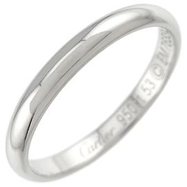 Cartier 1895 Classic Platinum Band Ring Other