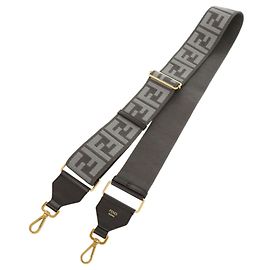 Fendi Strap You Zucca Pattern Shoulder Strap Brown