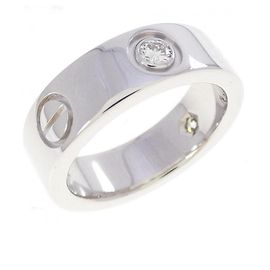 Cartier Love Half-Diamond Ring Other