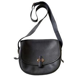 Hermès Borsa Golf Ball Pelle Nera Nero