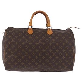 Bolsa Louis Vuitton Speedy Monogram Canvas 40 Marrom
