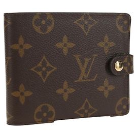 LOUIS VUITTON Cubierta de Memo Monogram LV Auth 182705SAV Monograma